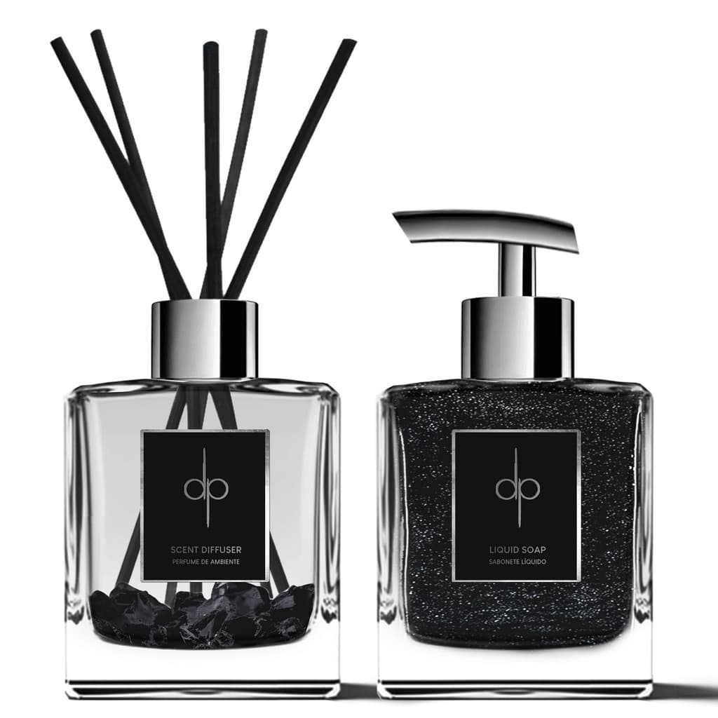 Kit Black Tourmaline (Proteção e Bem-Estar) – Aromatizadores para Casa | Presentes I Di Piettro