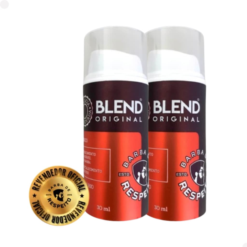 Kit 2 Blend Original para Crescimento de Barba 30ml - Barba de Respeito