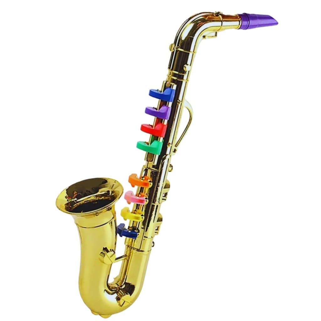 Saxofone Infantil Brinquedo Musical Mini Instrumento 8831