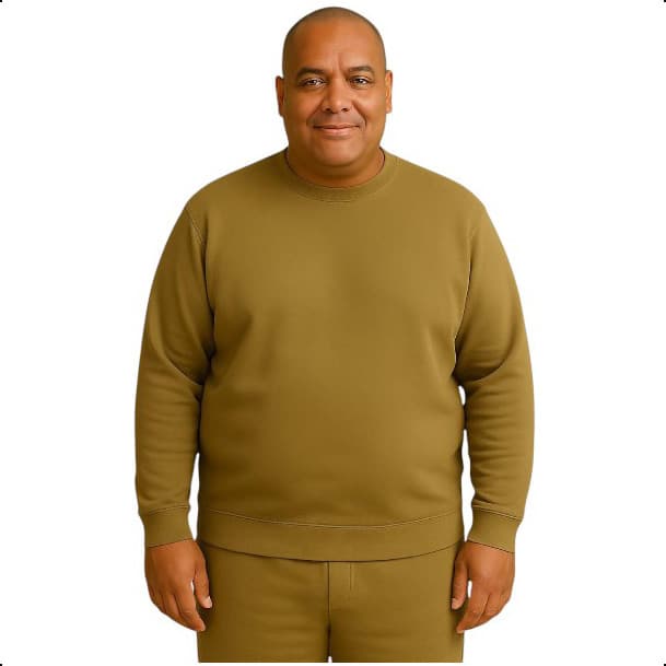 Blusa de Moletom Plus Size CDP CDKA Gola Redonda