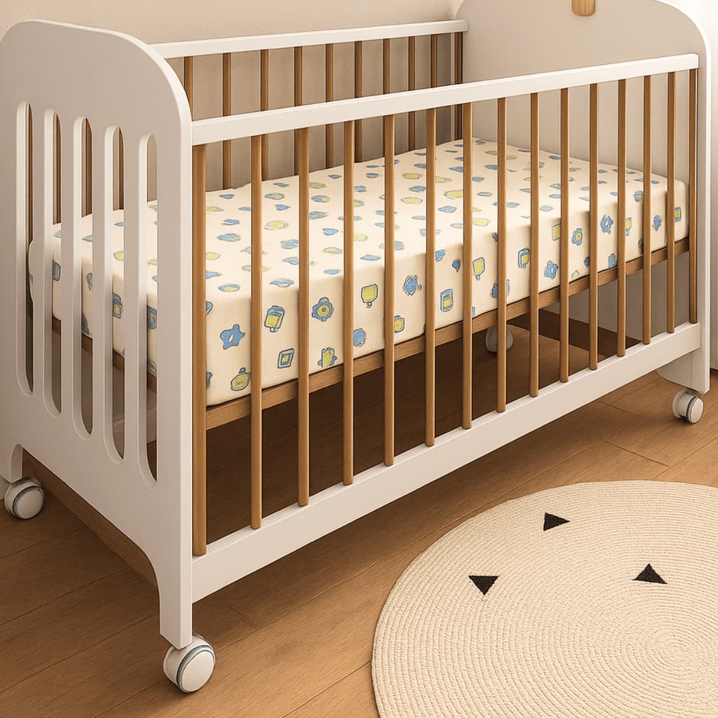 PROMOÇÃO Colchao Berço Americano 130x70x7  Bebe Impermeavel Chiqueirinho Moises D18 com C/ INMETRO