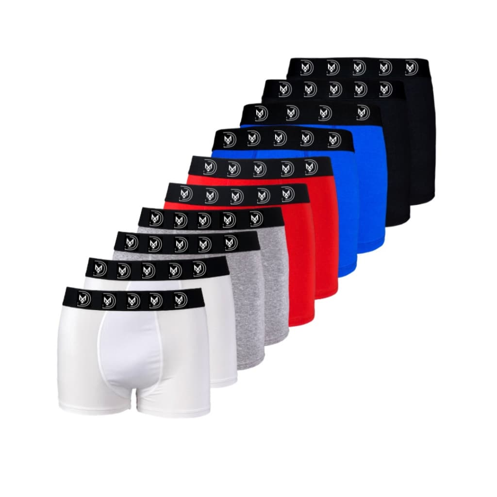 Kit 10 Cuecas Boxer Box PROMOÇÃO Microfibra adulto