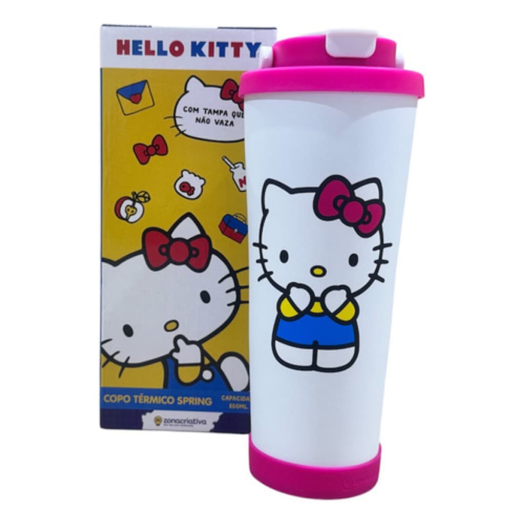 Copo Térmico Spring Hello Kitty 850ml - Zonacriativa