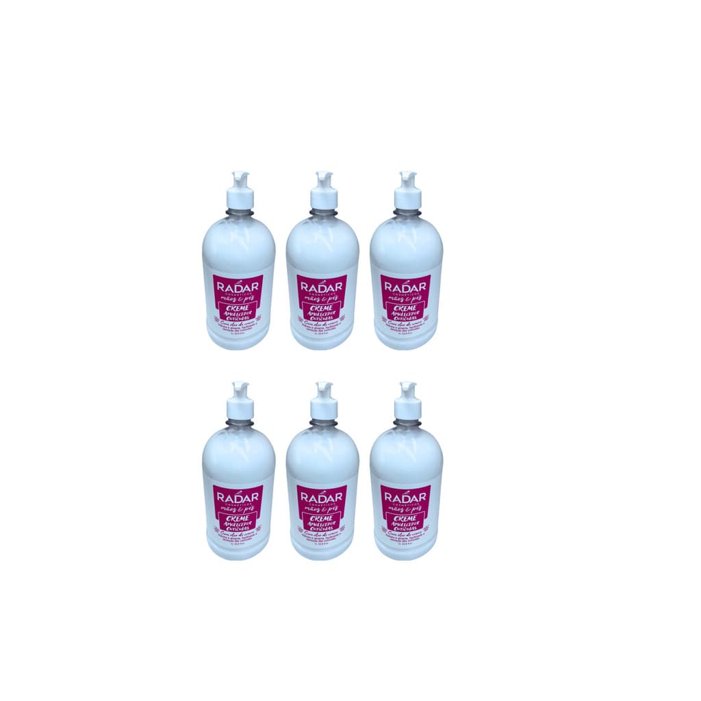 Kit com 6 Cremes Amolecedores de Cutícula 1L