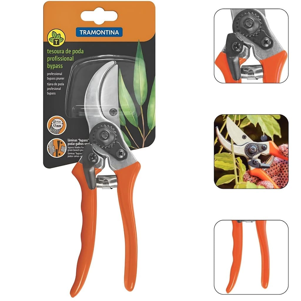 Tesoura De Poda Tramontina Ferramentas Para jardim Profissional Para Poda Jardinagem De Plantas