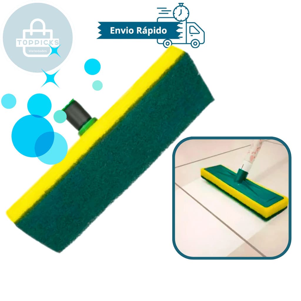 Esponja Multiuso Lava Azulejo Lava Piso Limpa Teto Esfregão Limpeza Pesada Esponja Para Rodo