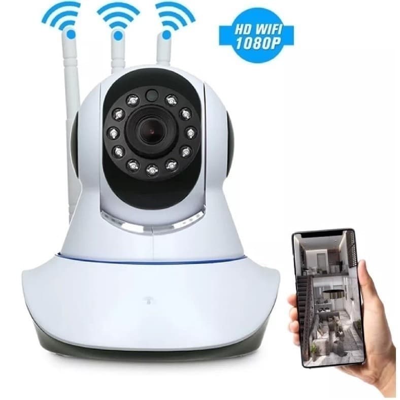 camera de segurança wifi 360° com audio babá eletrônica robozinho sem fio bivolt YOUSEE