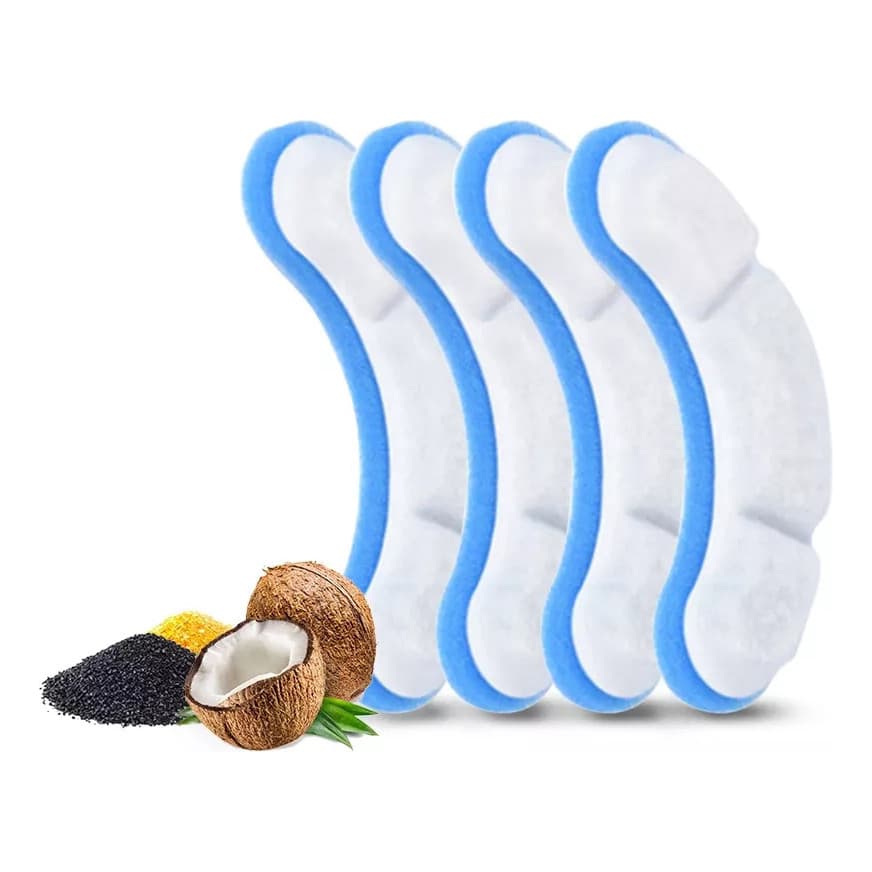 4pack Substituição Do Filtro De Carvão Da Fonte Gatos Newpet
