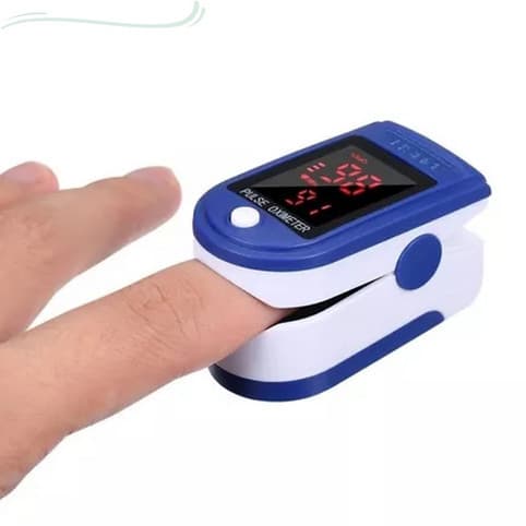 Oxímetros de pulso para dedo Swisscare branco/azul