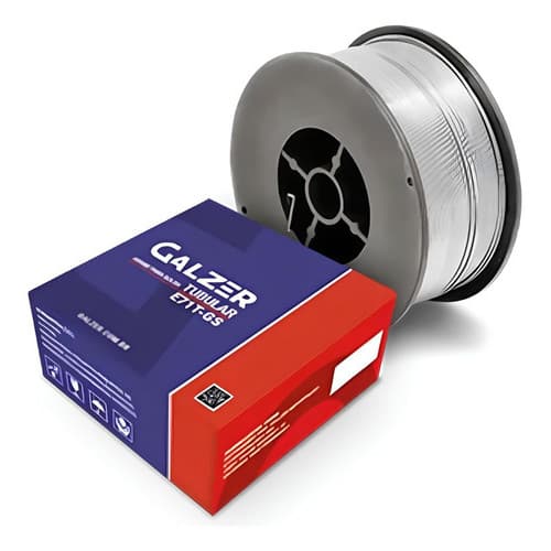 Rolo De Arame Para Solda Tubular Mig E71ts - Gs 0.8mm 1kg