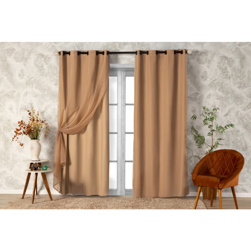 Cortina Corta Luz 2,80 x 2,80 Altura Varias Cores