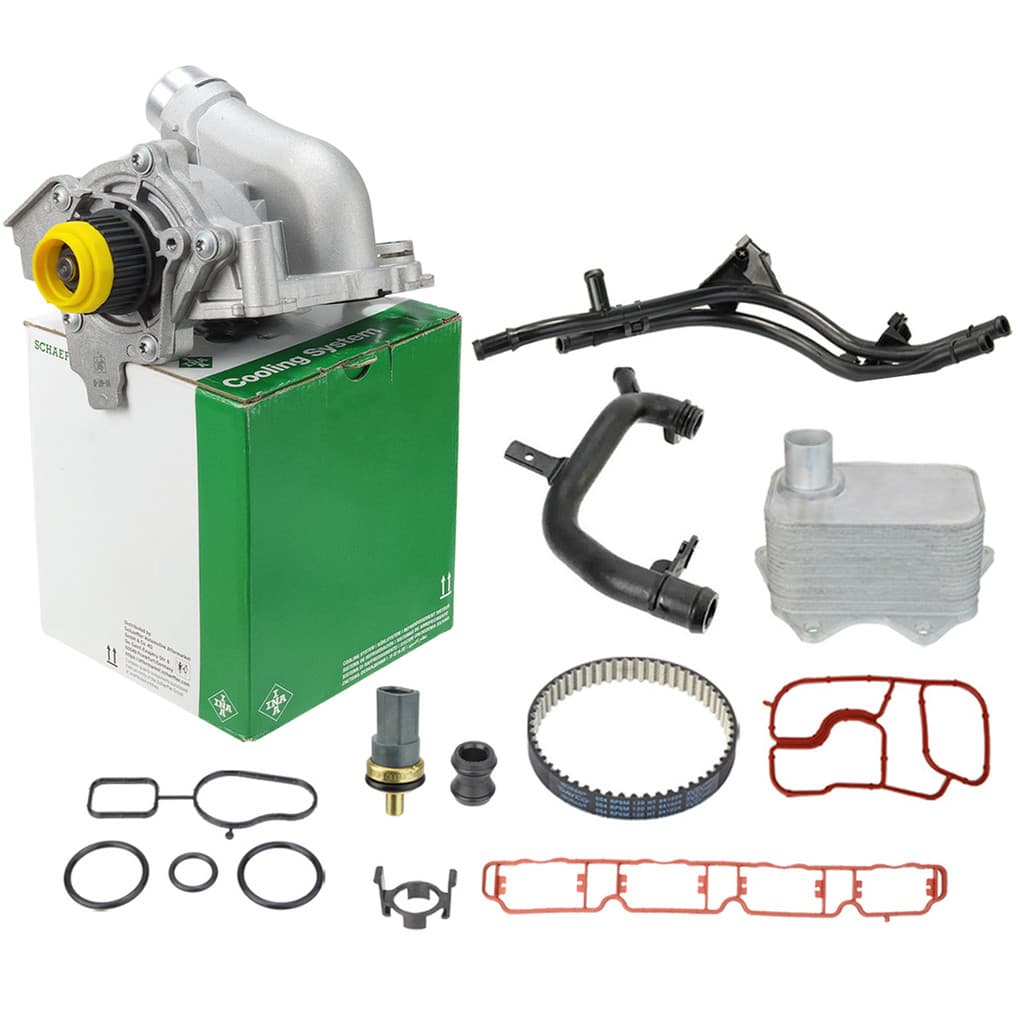 Kit Bomba De Água INA Em Alumínio Completa Vw Audi - 538096710
