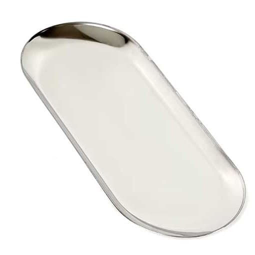 Bandeja Auxiliar para Estética Micro pigmentação Luxo Inox