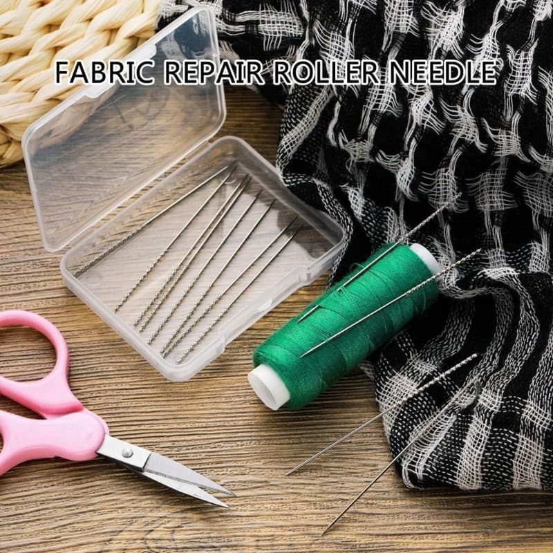 STE 15x Conjunto Snag Reparação Agulha Ferramenta Costura Tecido E Malhas Reparo Para Roupas Malha Drap