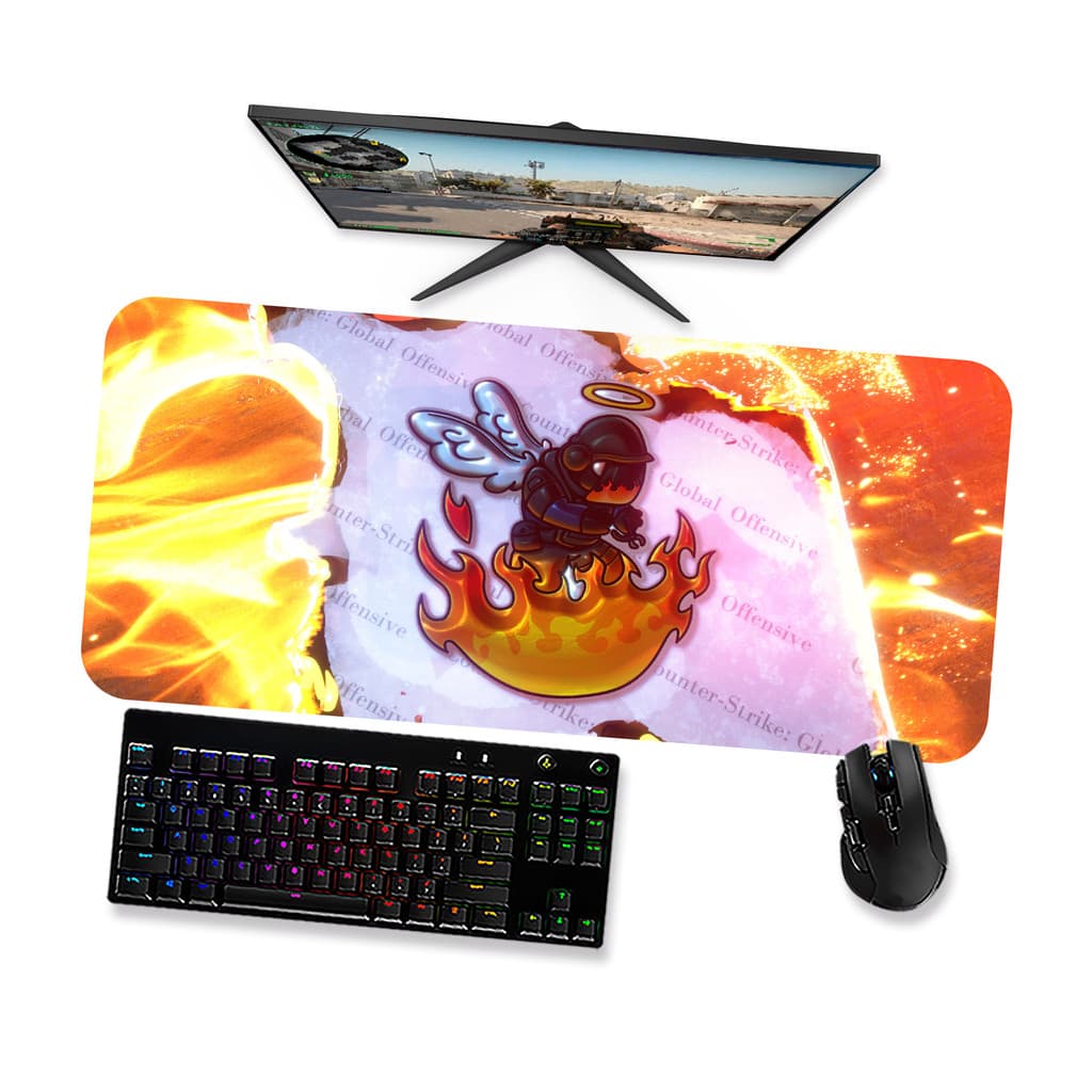 Mouse Pad Gamer Grande  CSGO OLOFMEINSTER DEFUSE 1  90x40 80x40 60x40 70x30 45x40