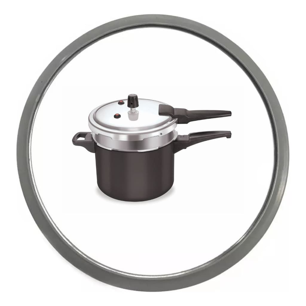 Borracha Panela Pressão Fortaleza Fecho Externo 6lts Silicon