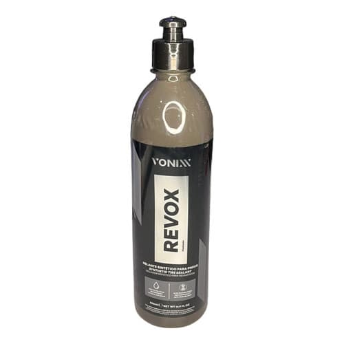 Pretinho Selante De Pneu Com Ação Fosca Vonixx Revox 500ml