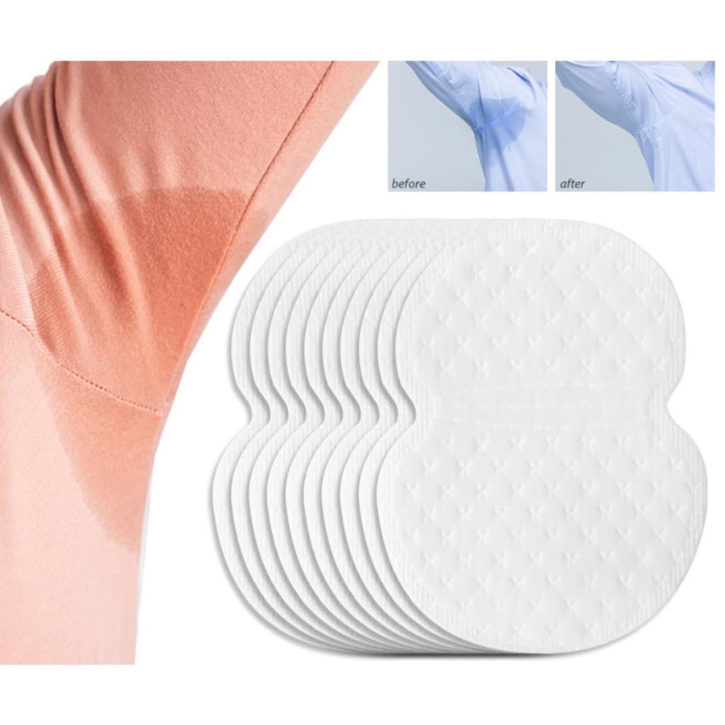 Kit 100 Absorvente Axila Absorventes Suor Protetor Anti Suor Protetor Suor Axila Protetor Axila