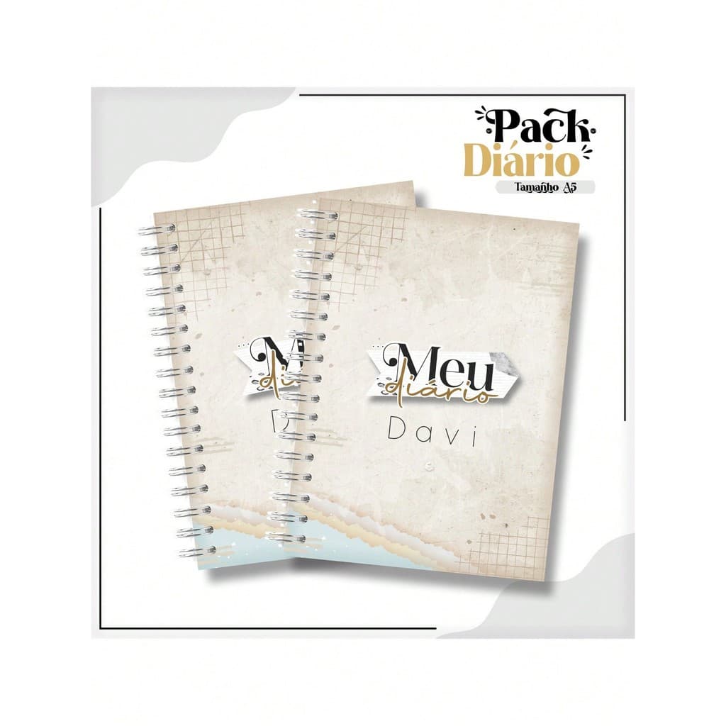 Diário Personalizado Caderno