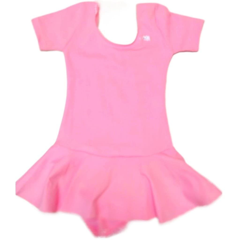 COLLANT COM SAIA  EMBUTIDA BALLET COR ROSA  (Capézio)