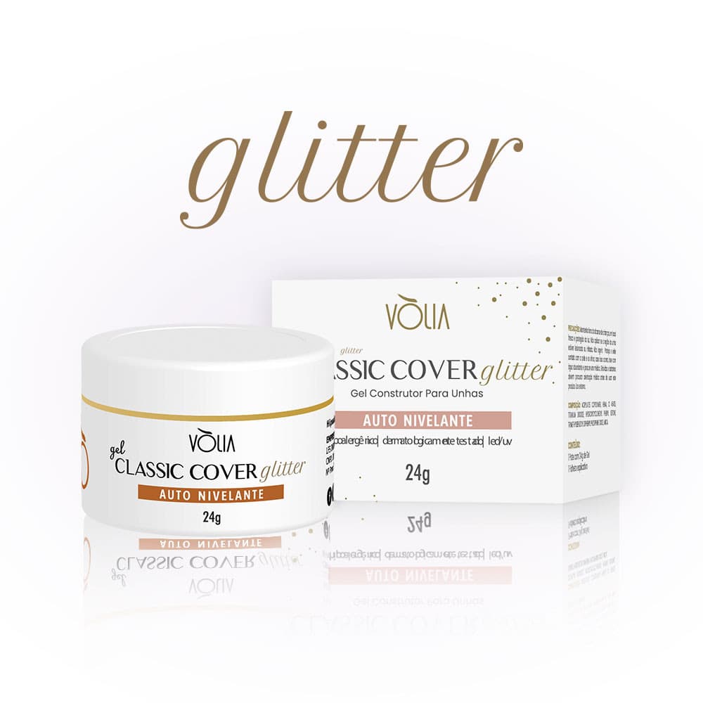 GEL CLASSIC COVER GLITTER 24G VOLIA