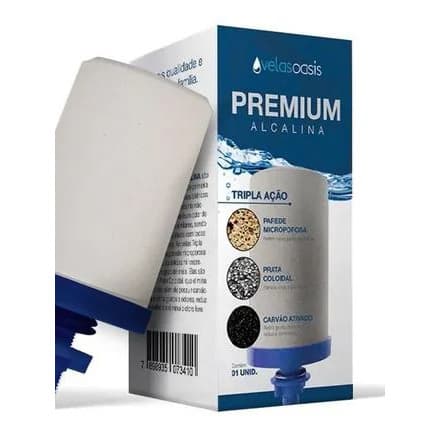 Vela Premium Tripla Ação com Prata Coloidal
