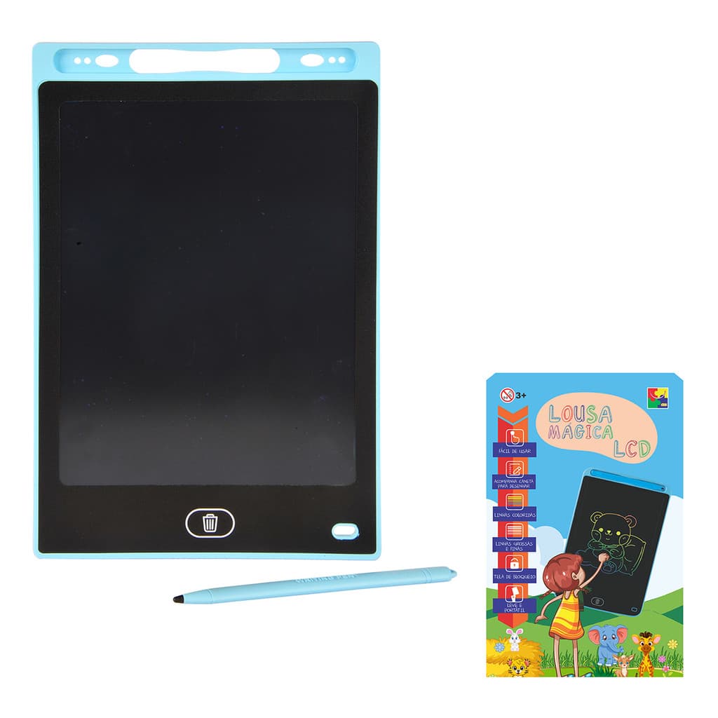 Lousa Mágica Infantil Digital Educativa Cks Tablet Desenho Notas
