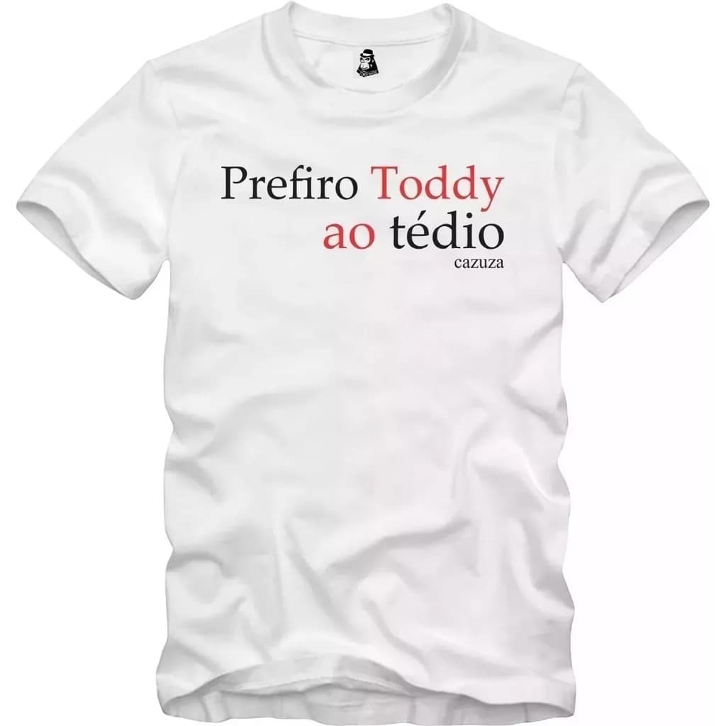 Camisa Cazuza Prefiro Toddy Ao Tédio Rock