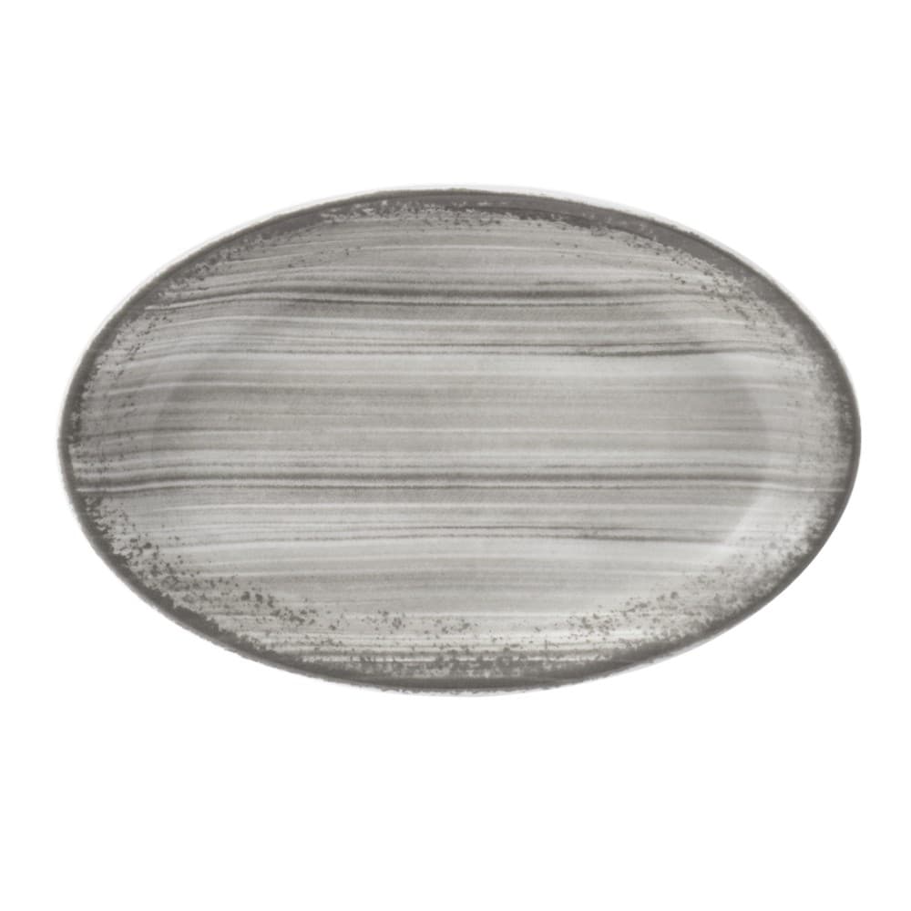 Travessa Rasa 21cm Porcelana Schmidt - Dec. Esfera Cinza 2416