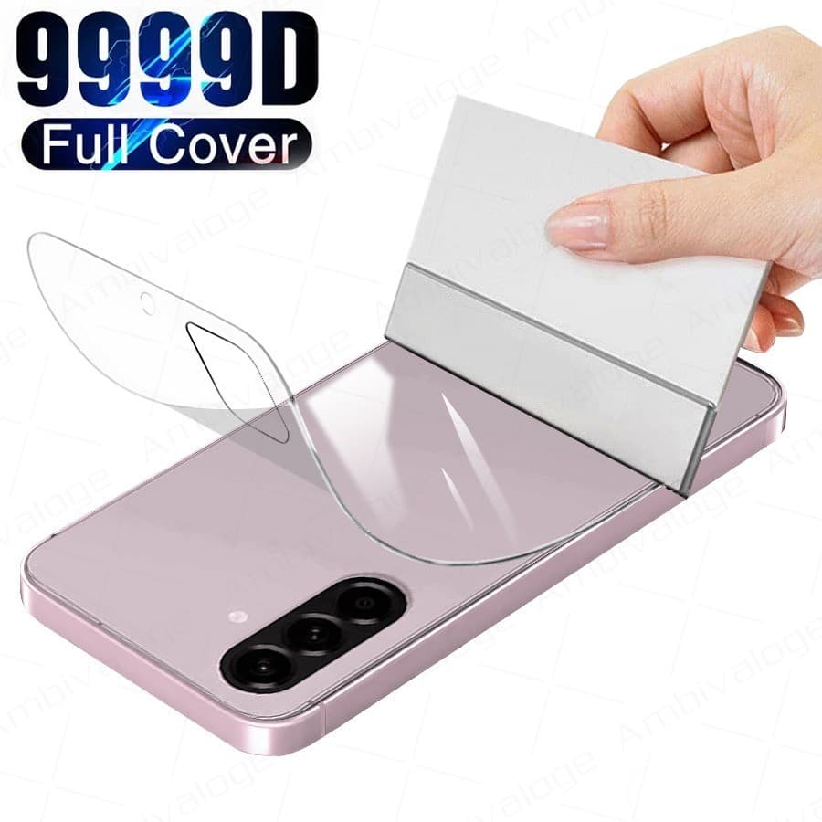 Película Traseira Gel Flexível Para Samsung Galaxy A14 A34 A54 A15 A25 A35 A55 A16 A26 A36 A56 A17 A27 A37 A57 A06 A07