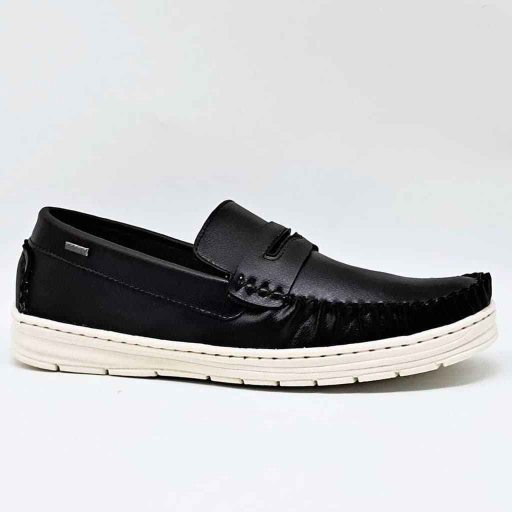 Sapato Social Masculino Polo Start Mocassim Slip On Elegante Conforto Leve Ps209