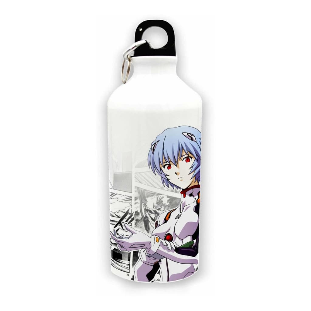 Garrafa Squeeze De Rei Ayanami Evangelion Para Treino Academia Ciclismo Esportes