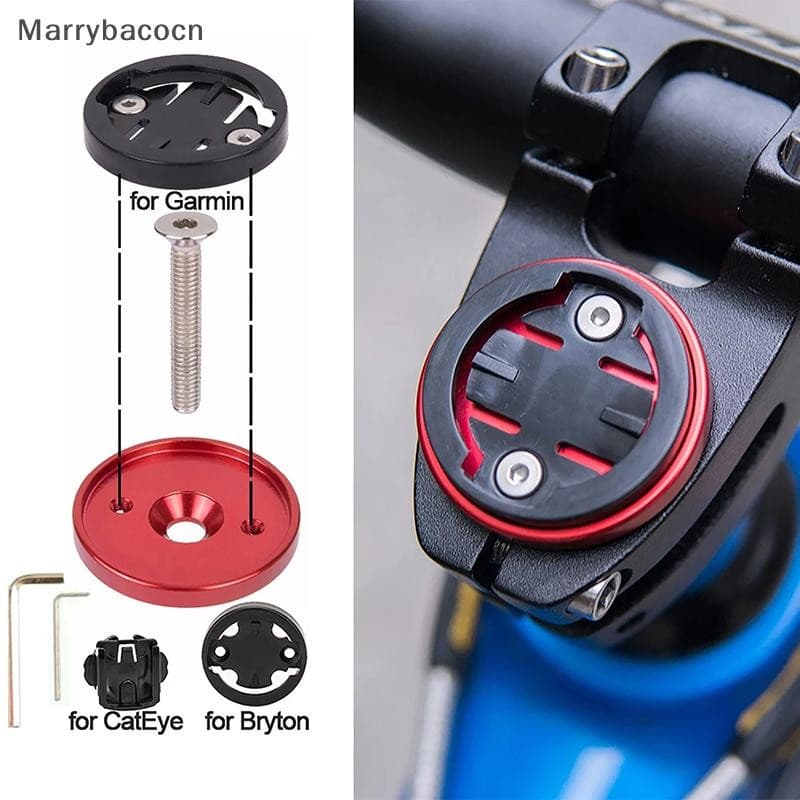 [MAR] Suporte Para Computador Cronômetro De Bicicleta GPS Haste De Montagem Telefone Peças Bryton Cateye COD