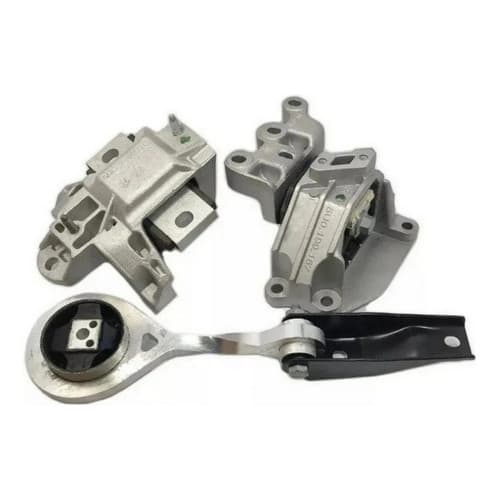Kit Coxim Motor Lado Direito Com Suporte Original Volkswagen Gol G5 Saveiro Voyage