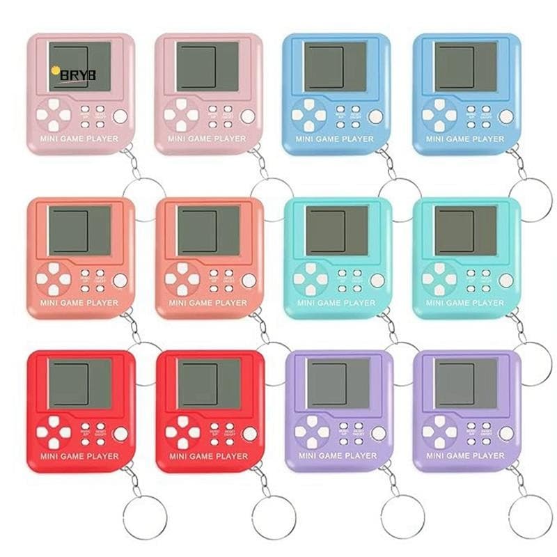 12 Pçs Festa Favores Chaveiros Para Crianças De Videogame Mochila Aniversário Escola Favor Suprimentos Fácil De Usar