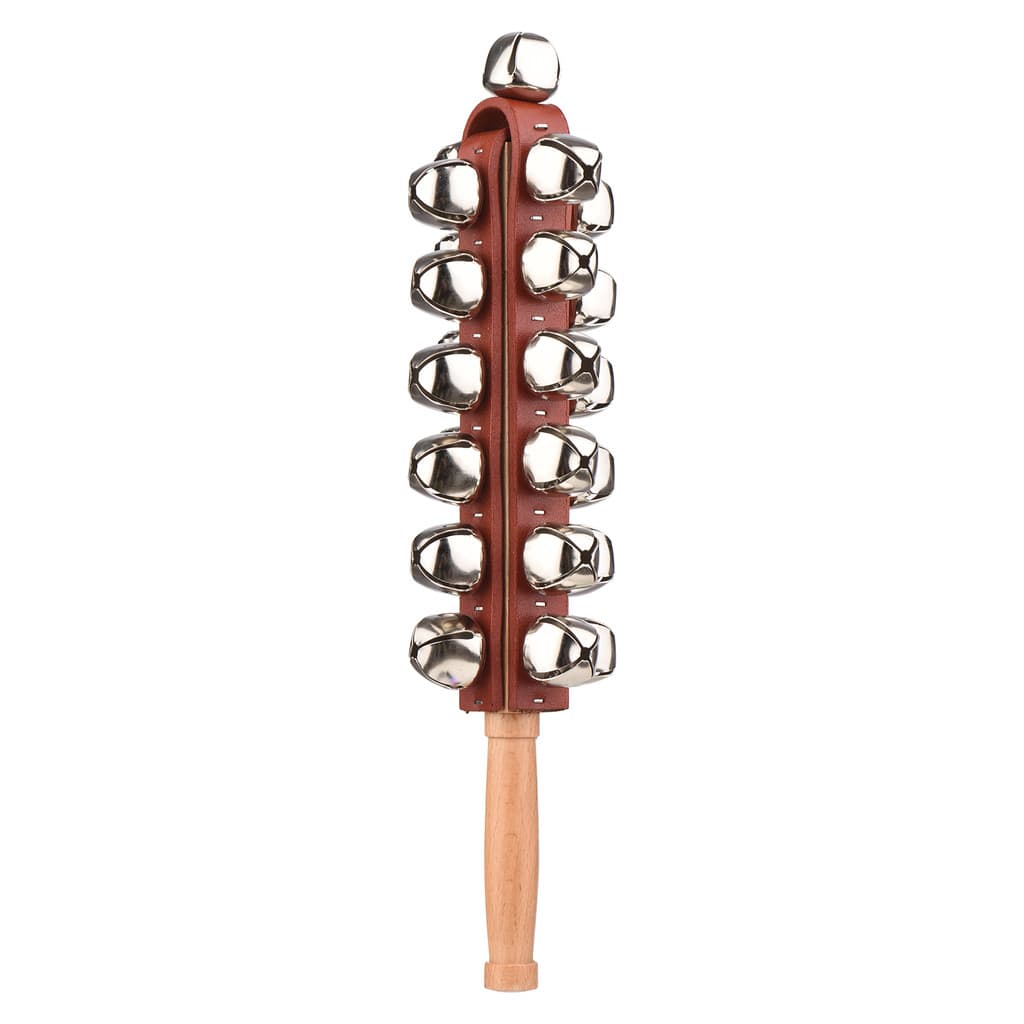 Sinos Stick Musical Shaker De Madeira Percussão Bells hand [Em Estoque] Mão [topiph Tohs Y-Decoração