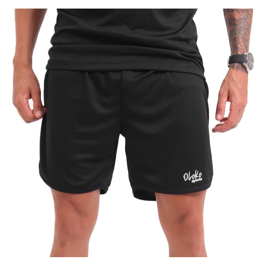 Bermuda Masculina Dryfit Preta Para Pratica De Esportes