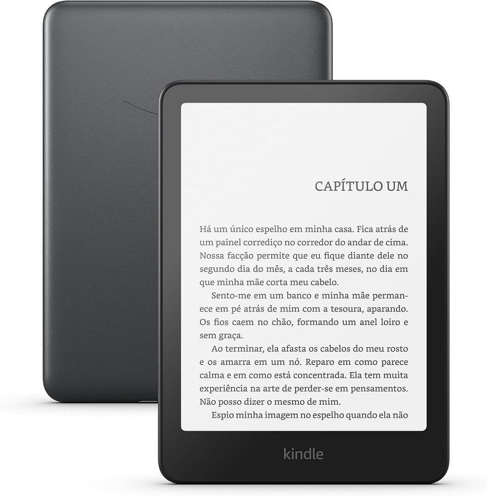 Kindle Paperwhite 32GB 2024 -O Kindle mais rápido já lançado, com luz frontal, Cor Preto, B0CFPHTMDX