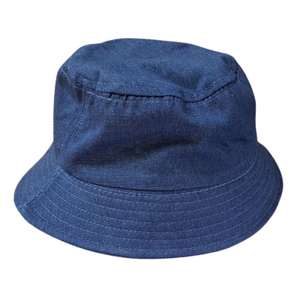 Chapéu Bucket Jeans Reforçado Unissex Adulto Tendencia Lindo