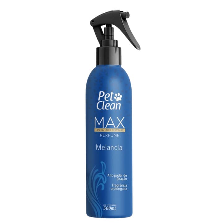 Perfume Max Profissional  Melancia Pet Clean 500 ml para Cães e Gatos