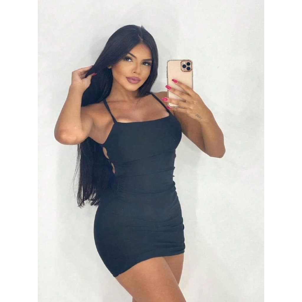 VESTIDO VANESSA/ VESTIDO CURTO/ VESTIDO COSTA ABRTA