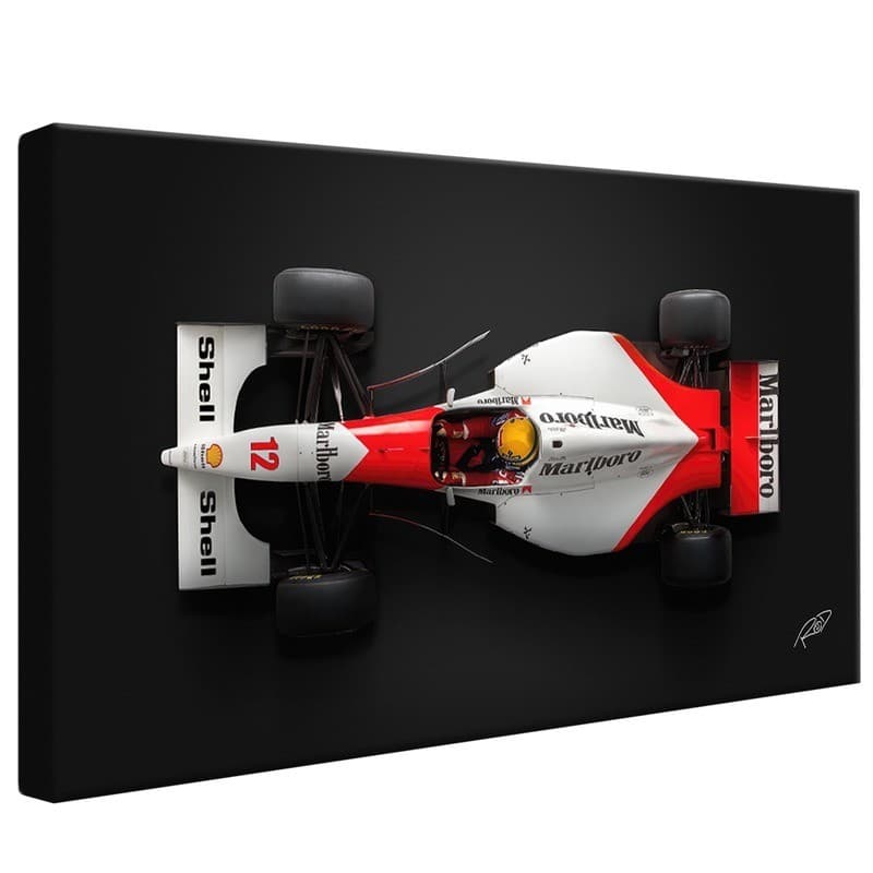 Quadro Decorativo F1 McLaren do Senna V85
