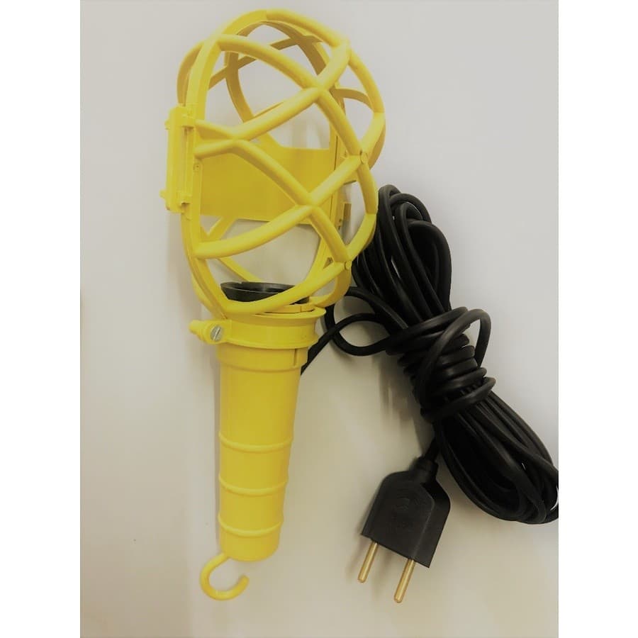 Pendente De Luz Gaiola Plástica Com Pino - Bivolt - 5 Metros