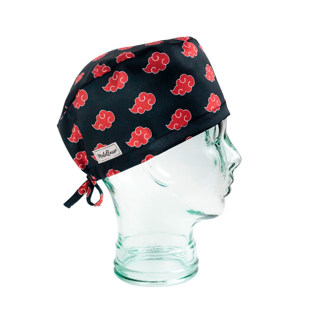 Gorro Cirúrgico Anime Naruto Touca Enfermagem Unissex