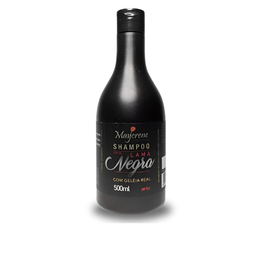 Maycrene Shampoo Lama Negra Ativador de Tons Escuros