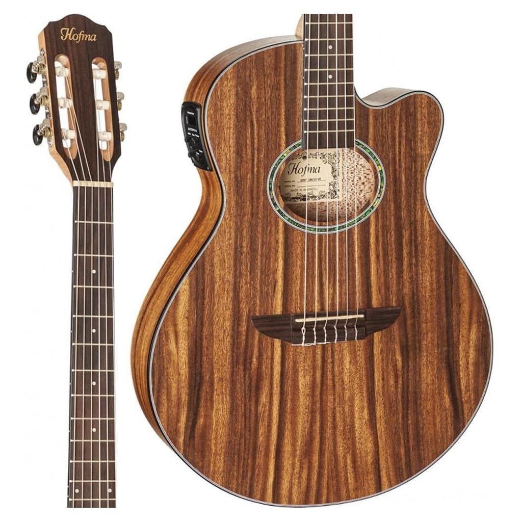 Violão Elétrico Hofma Hmn288 Stnt Nylon