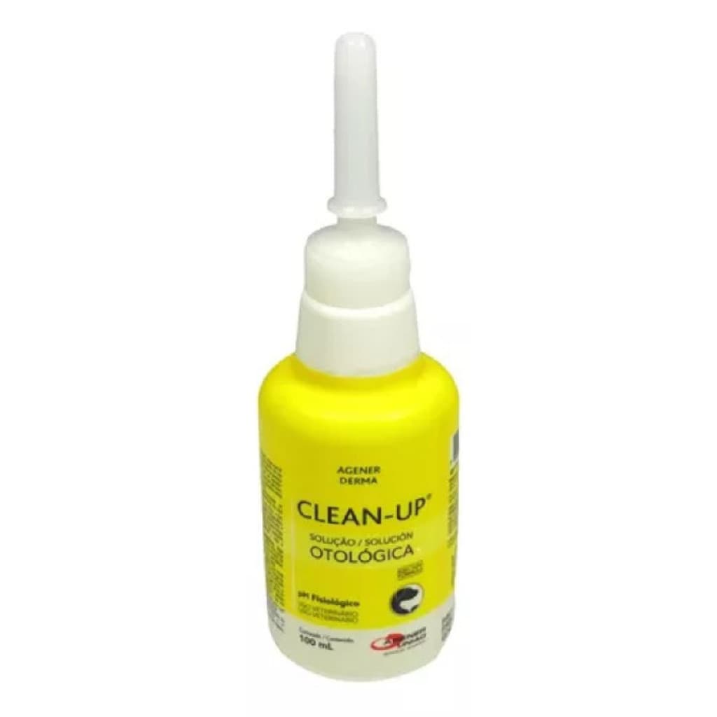Clean Up Solução Otológica Para Cães e Gatos 100 Ml