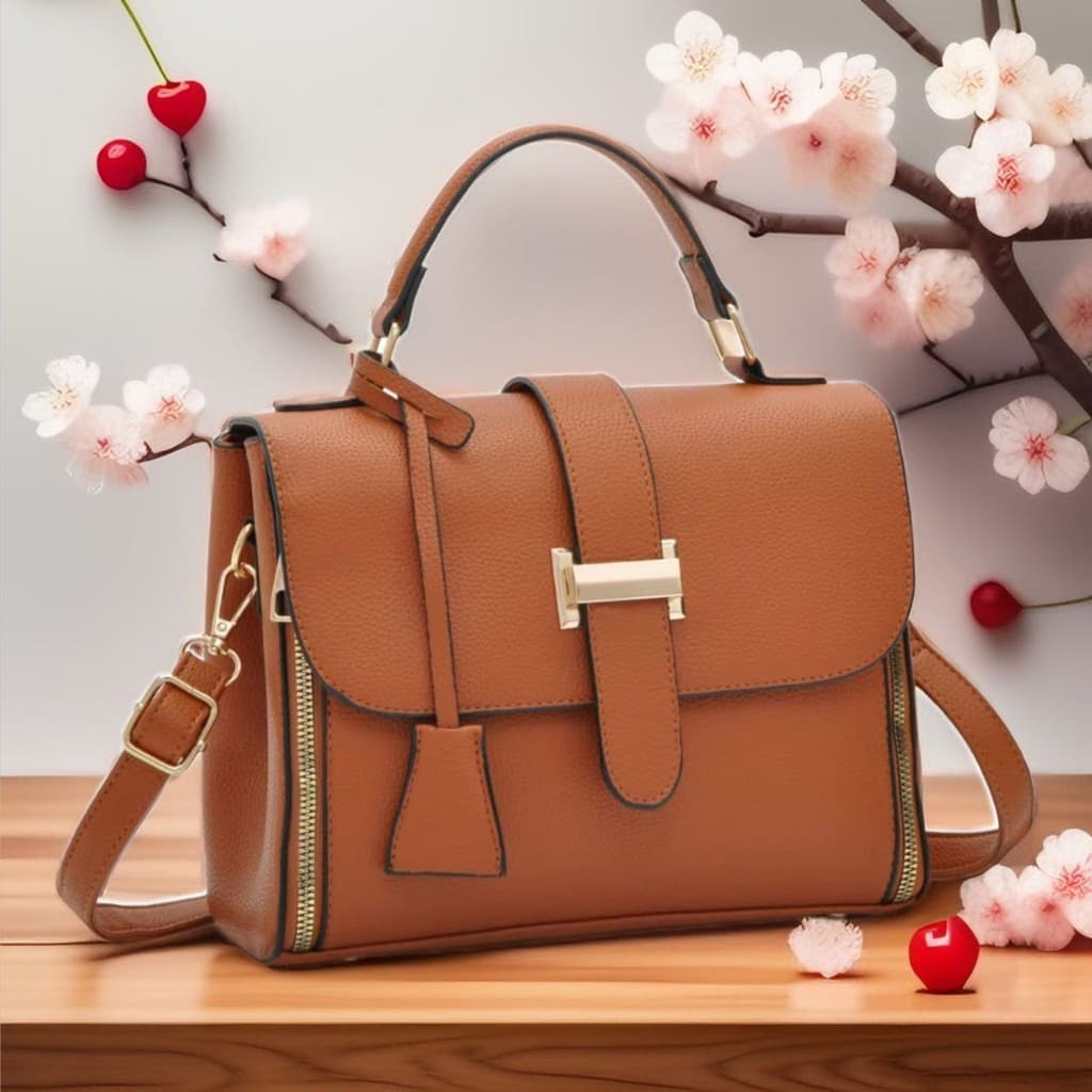 Bolsa Moda Feminina Com Alça Transversal Tiracolo Media F2412