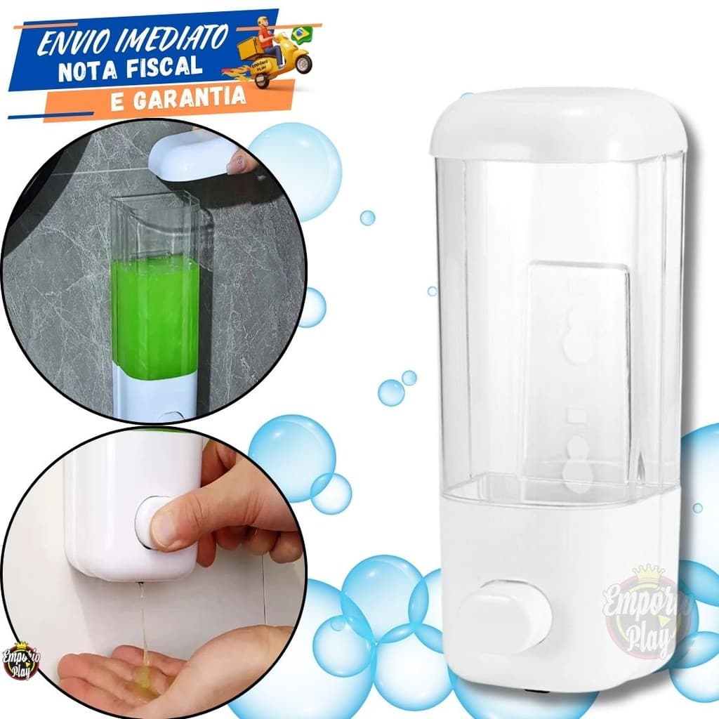 Dispenser Automático Sabão Detergente De Parede