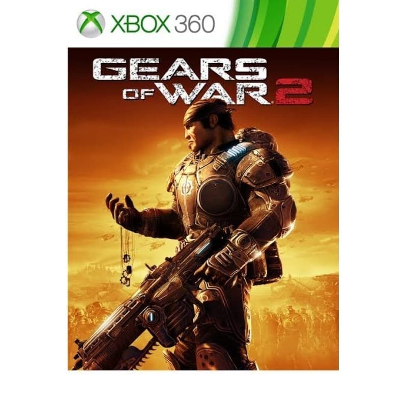 GEARS OF WAR 2 XBOX 360 MIDIA FÍSICA LT LTU 3.0